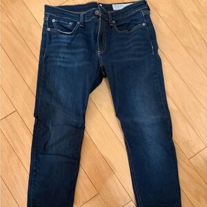 rag & bone Women's Dark Blue Skinny Jeans